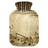 Hot Water Bottle with Cover, Vintage Piano, 2 L, Leak-Resistant view 1