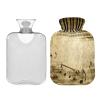 Hot Water Bottle with Cover, Vintage Piano, 2 L, Leak-Resistant view 2