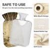 Hot Water Bottle with Cover, Vintage Piano, 2 L, Leak-Resistant view 4
