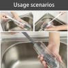 Silicone Bottle Cleaning Brush with Long Handle view 4