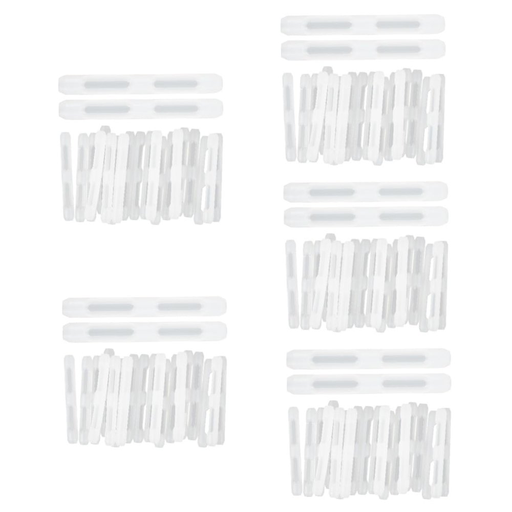 FRCOLOR 50 Pairs Anti-Slip Silicone Eyewear Ear Hooks