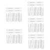 FRCOLOR 50 Pairs Anti-Slip Silicone Eyewear Ear Hooks view 1