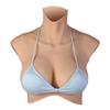 CRRCLSY Realistic Silicone Breastplate, Fake Breasts for Cosplay, Crossdressers and Drag Queens (Cream, B-Cup Silicone Filler) (Brown, B-Cup Silicone Filler) view 1
