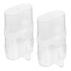 Sosoport 2-Pack Transparent Bird Feeders view 1