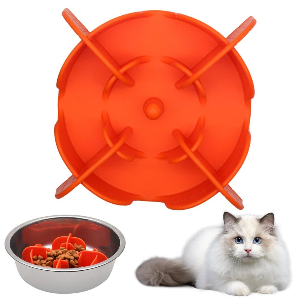 Silicone Dog Slow Feeder Bowl