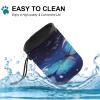 Pet Training Bag, Blue Star Butterfly Print view 4