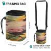 Pig with Sunflower Print Dog Training Waist Bag view 2