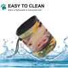 Pig with Sunflower Print Dog Training Waist Bag view 4
