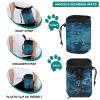 Pet Training Bag, Blue Musical Notes Print, Lightweight and Spacious view 3