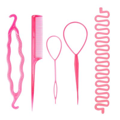 Portable French Braid and Hair Loop Tool Set