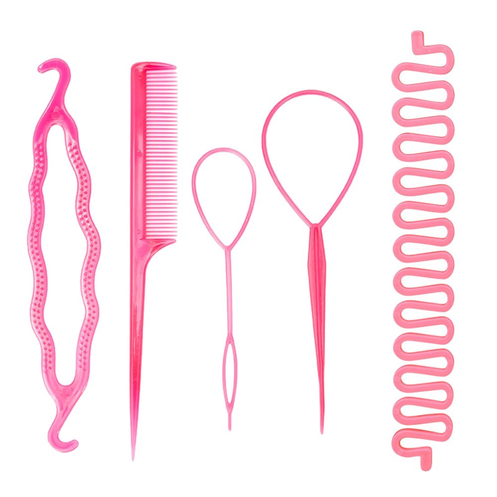 Portable French Braid and Hair Loop Tool Set