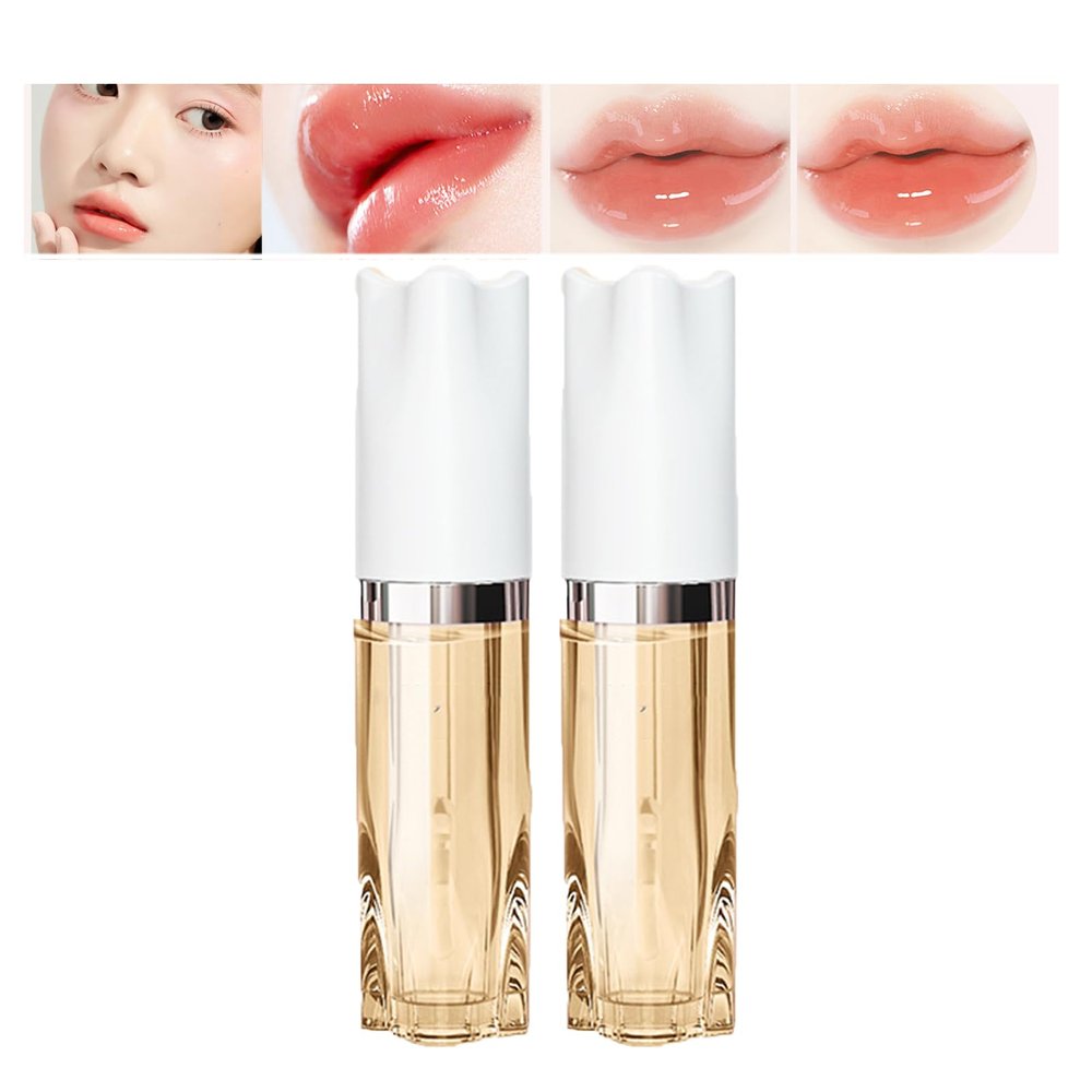 XIRUJNFD Moisturizing Color-Changing Lip Balm, 2-Piece Set - 02