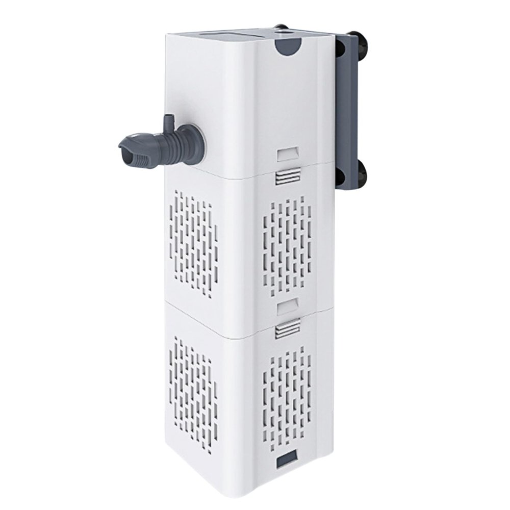 Ailgely 15W Internal Aquarium Filter Pump, 1000 L/h, Quiet Operation, for Saltwater or Brackish Water, White