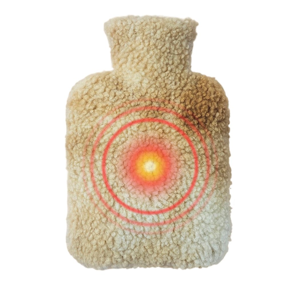 SVCEQZE Hot Water Bottle, 1,000 ml, Small