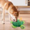 Squeaky Plush Sea Turtle Dog Toy view 2