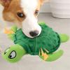 Squeaky Plush Sea Turtle Dog Toy view 3