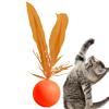 Cat Ball Toy with Feather view 1