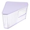COLLBATH Hamster Sand Bath Box and Toilet Attachment, Multifunctional Shower Room Solution for Small Pets, Transparent, for Chinchillas and Mice view 1