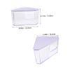 COLLBATH Hamster Sand Bath Box and Toilet Attachment, Multifunctional Shower Room Solution for Small Pets, Transparent, for Chinchillas and Mice view 2