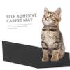Toddmomy Self-Adhesive Cat Scratching Mat, Customizable Large Scratching Pad for Cat Trees, Furniture and Wall Protection view 3
