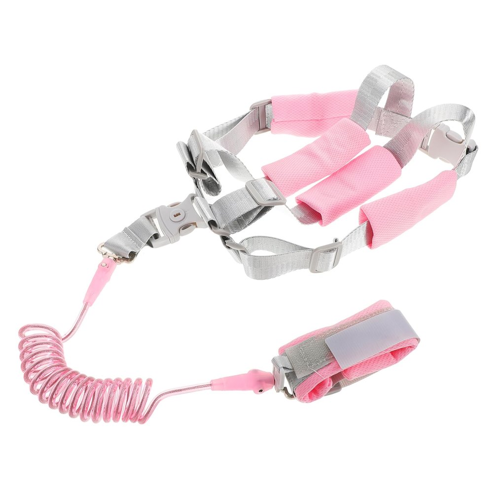 Toddler Safety Harness and Anti-Lost Wrist Link with Leash