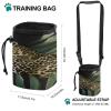 Versatile Dog Training Treat Pouch with Leopard Palm Leaf Print view 2
