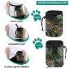 Versatile Dog Training Treat Pouch with Leopard Palm Leaf Print view 3
