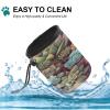 Lightweight Dog Training Treat Pouch with Cute Succulent Print view 4