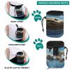 Lightweight Pet Training Bag with Cute Sea Otter Print view 3