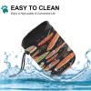 Versatile Dog Training Treat Bag with Sushi Shrimp Print view 4