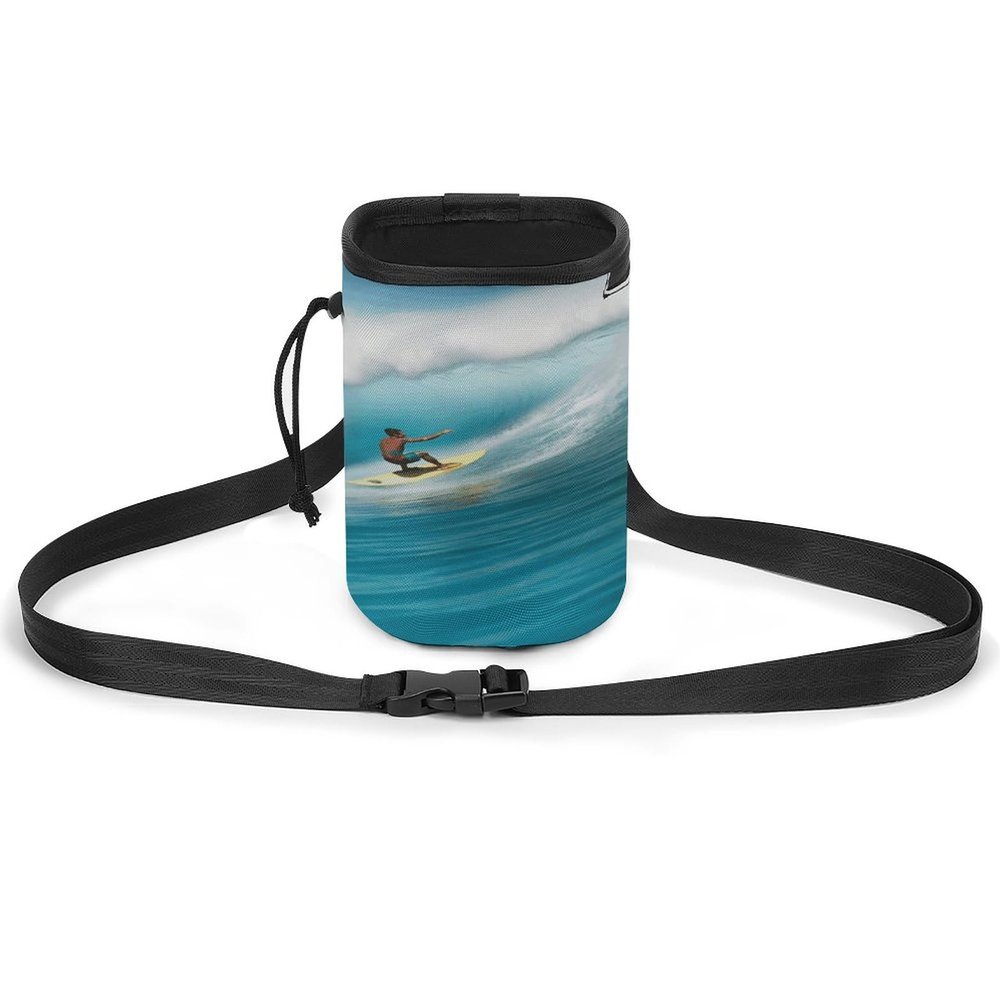 Pet Training Pack, Surf Print, Versatile Lightweight Dog Training Bag