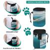 Pet Training Pack, Surf Print, Versatile Lightweight Dog Training Bag view 3