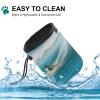 Pet Training Pack, Surf Print, Versatile Lightweight Dog Training Bag view 4