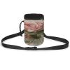Vintage Rose Print Pet Training Treat Bag view 1