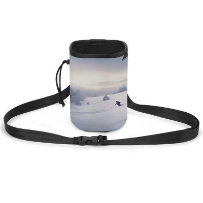Pet Training Bag with Winter Ski Print