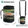 Pet Training Bag with Water Lily Print view 2