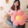champracer Flower Pillow, Daisy-Shaped Plush Decorative Cushion for Kids’ Room, Sofa or Floor, Green, 40 cm view 2