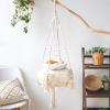 Macramé Cat Hammock, Window Net Bed, Indoor Pet Bed view 4