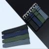 GSZCCZS 21 mm Soft Rubber-Silicone Watch Band, Black, Blue, Gray, Green, Pin Buckle, for Strap Conquest Series view 3