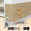 Cat Scratching Mat, Self-Adhesive Furniture Protector, Dark Gray, 40 x 300 cm view 2