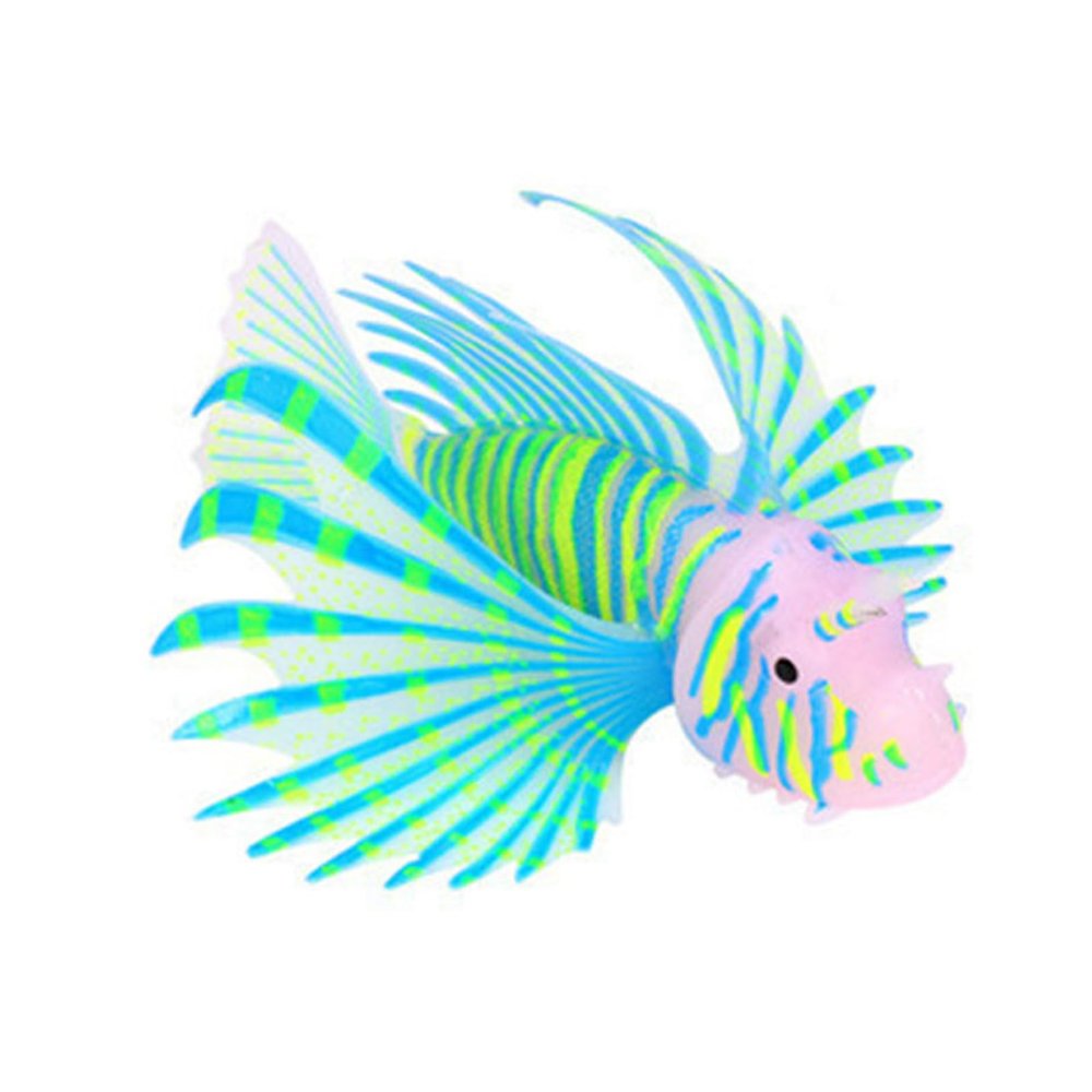 NIHENHAO Realistic Silica Fish Luminous Aquarium Ornaments