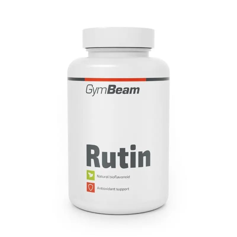 GymBeam Rutin (Capsules) - 500 mg per Daily Serving, Japanese Pagoda Tree Extract (Sophora japonica), Antioxidant, Protects Cells from Oxidative Stress, Vegan, 90 Capsules