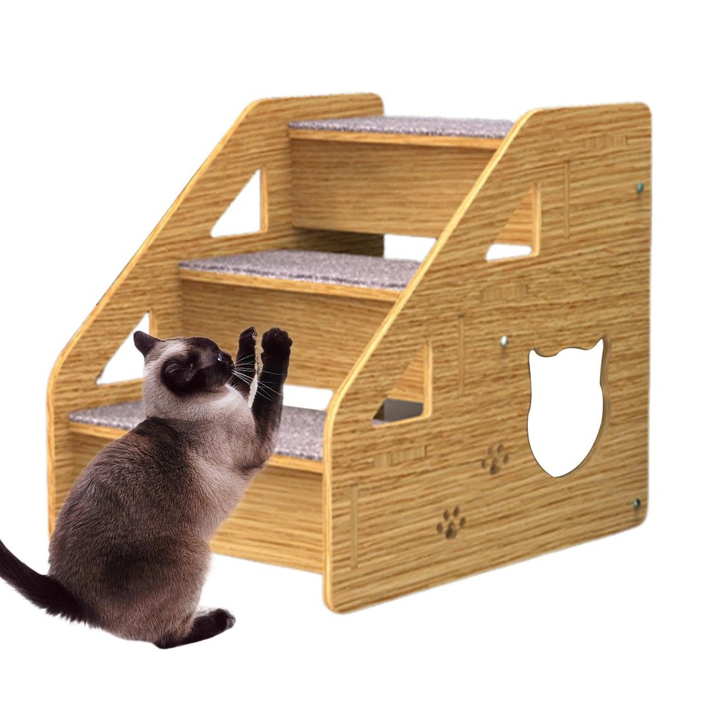 Portable 3-Step Pet Stairs