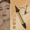 2-in-1 3D Microblading Eyebrow Pencil with 4 Tips, Gray view 3