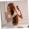 FRCOLOR 2-Piece Natural Sandalwood Wide-Tooth Anti-Static Massage Comb view 3