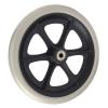 8-Inch PU Wheelchair Wheel with Ball Bearing view 1