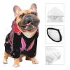 Small Pet Hoodie with Flamingo Pattern, Warm and Lightweight view 3