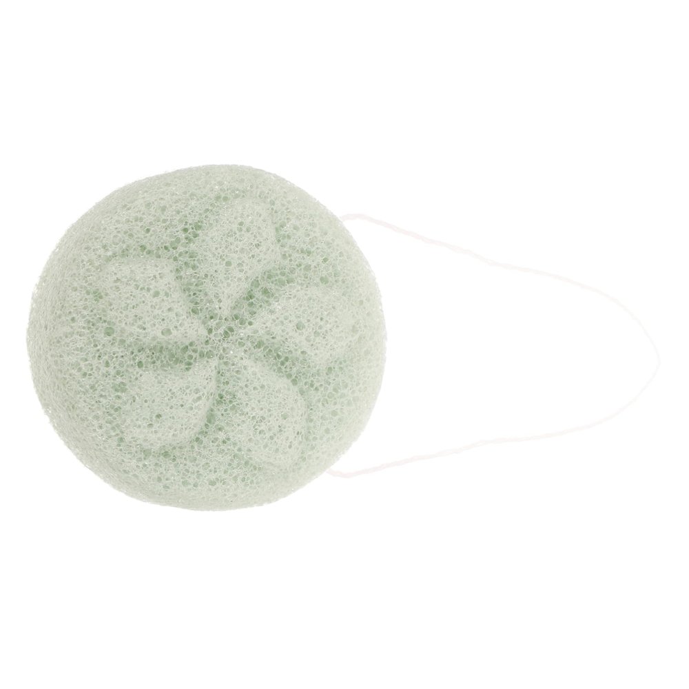 Beige Fiber Facial Cleansing Sponge for Daily Care