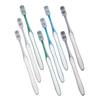 FRCOLOR Gold Toothbrushes, 8-Pack, Manual Toothbrushes with Large Head, Portable and Non-Slip view 1
