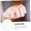 FRCOLOR 40-Piece Glass Nail Art Stones for DIY Manicures view 3